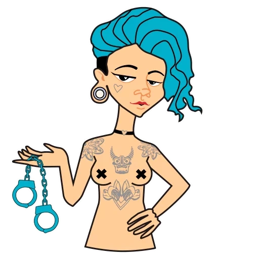 tatuaje, chica, chicas rastas, por dibujar a una chica, tatuaje de niña stykikers