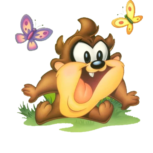 looney tunes, baby luni tunz, badger, baby looney tunes baby taz, badger luni tunz