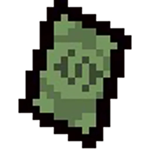 minecraft axe, irisan pixel, daun piksel, pixel money, pixel art minecraft