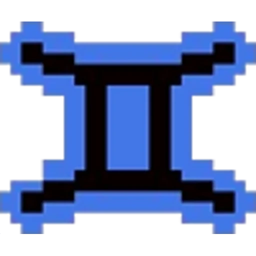 simbol gemini, logo gemini, lencana gemini, emoji gemini, simbol zodiak gemini