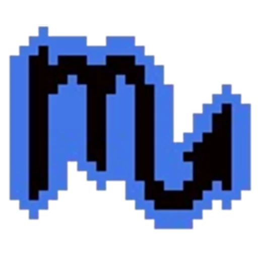 pixel art, ice pixel icon, pixel logo, icono de celda, marcadores celulares