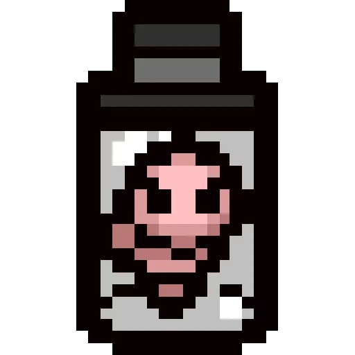 isaac, pixel art, isaac asimov, isaac yang mengikat, pixel art the binding isaac