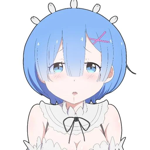 ray zero, remblue, rem ray zero, rem re zero, rem rezero's face