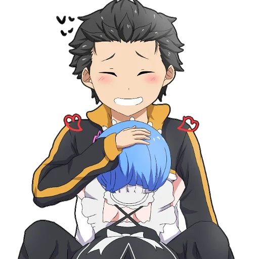 rem re zero, рем x субару, re zero subaru, re zero рэм субару