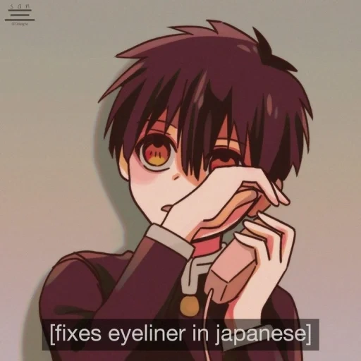 diagram, meme anime, anime boy, karakter anime, miraj hanako kun