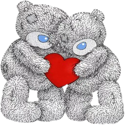 teddy bear, teddy's heart, bear in love, teddy bear heart, bear heart pattern
