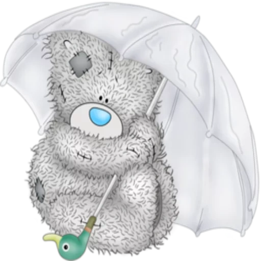 orsacchiotto di peluche, orsacchiotto di peluche, triste orsacchiotto, bear teddy è un ombrello, orsacchiotto sotto un ombrello