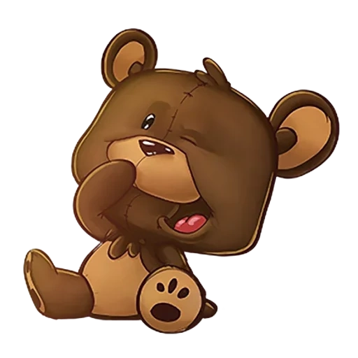 teddy, miški, orso piccolo, e l'orso abbraccia il bianco marrone