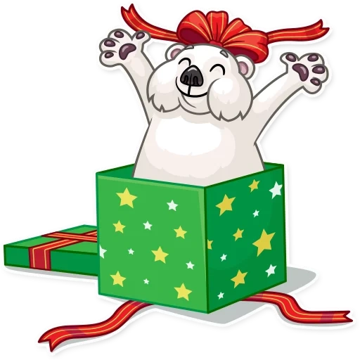 ted frosty, regalo de navidad, feliz navidad, gav gav año nuevo, caja de regalo de navidad