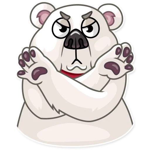 orso, ted frosty, bear frosti, orso polare, porta frosti senza uno sfondo