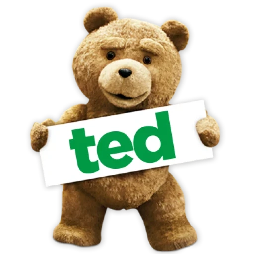 ted, ted, ted bear, bear ted, testo di pagina