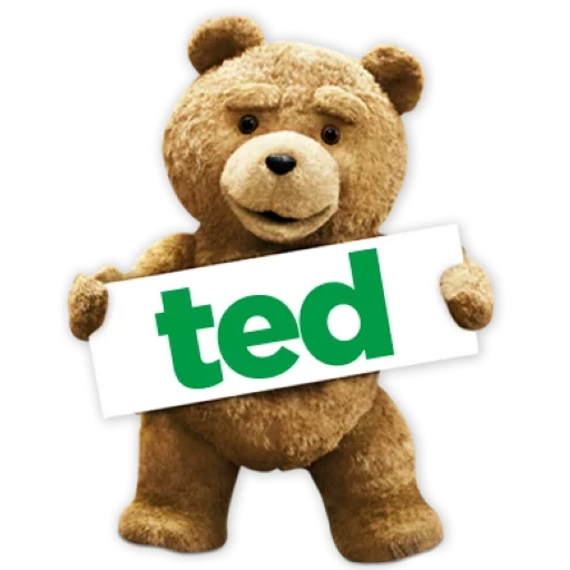 ted, ted, oso de peluche, oso ted, texto de la página