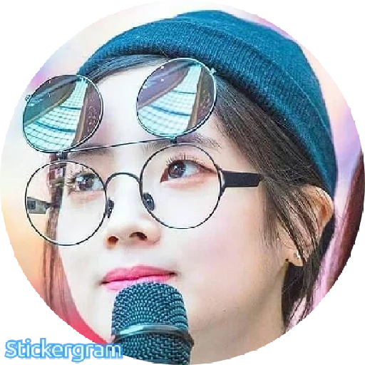 round glasses, korean actresses, round points of vision, korean vision glasses