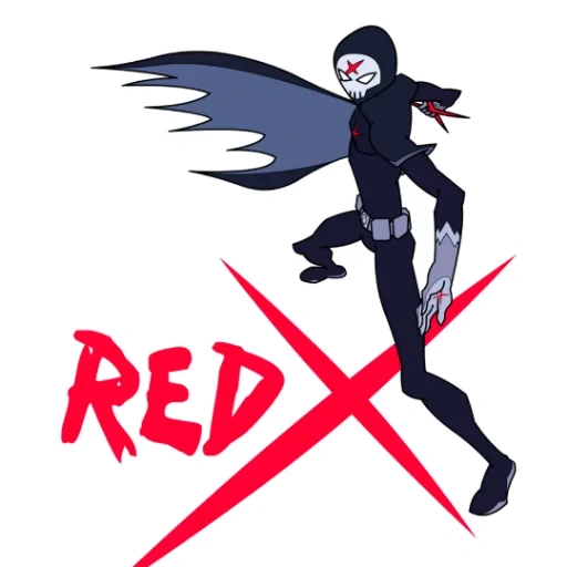 red x, red robin, robin x red x, red x юные титаны, red arrow studios