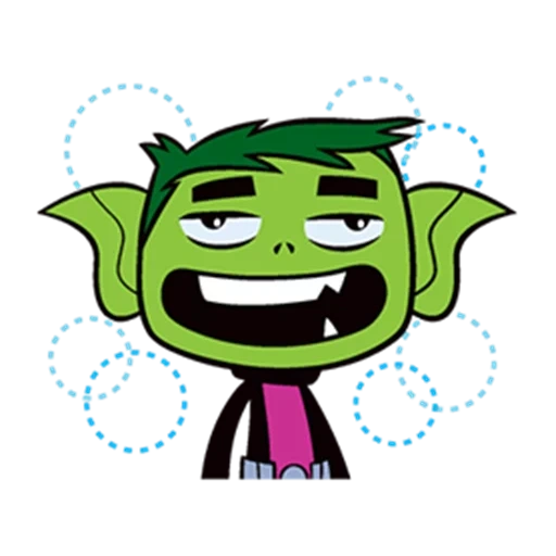 bistboy, jóvenes titanes de bistboy, busto de titanes jóvenes, bistba cartunes netwest, jóvenes titanes delantero beastboy