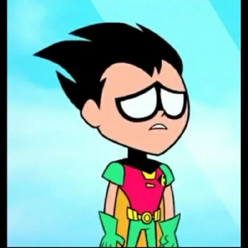 jovens titãs, jovens titãs robin, robin young titans forward, robin de jovens titãs avançados, teen titans go s02e12 mãos do bebê