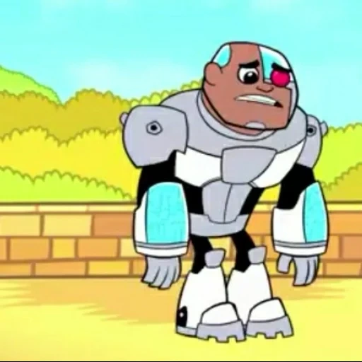 cyborg titans muda, maju titans muda, cyborg of young titans, cyborg forward titans muda, cyborg of young titans maju