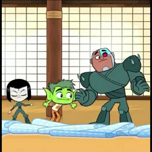 giovani titani, giovani titani di ninja, giovani titani in avanti, serie animate titans, young titans of the animated series