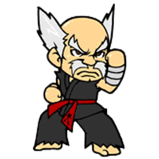 tekken, character, iron fist meme, mishima heihachi