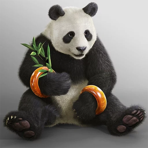 панда дзен, панда панда, сидячая панда, фигурка панда, садовая фигурка панда