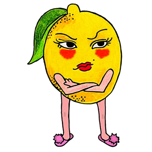 lemon, lemonchik, stiker lemonchik