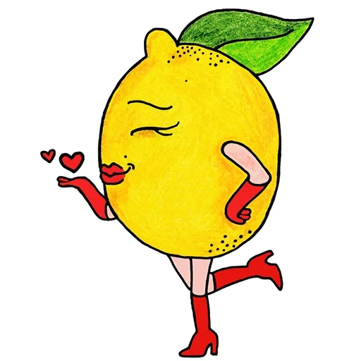 lemon, lemonchik, stiker lemonchik