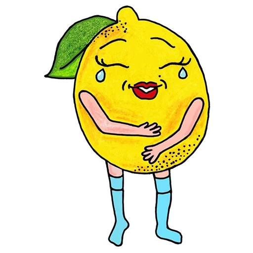 lemon, lemons, lemonchik, stickers lemonchik