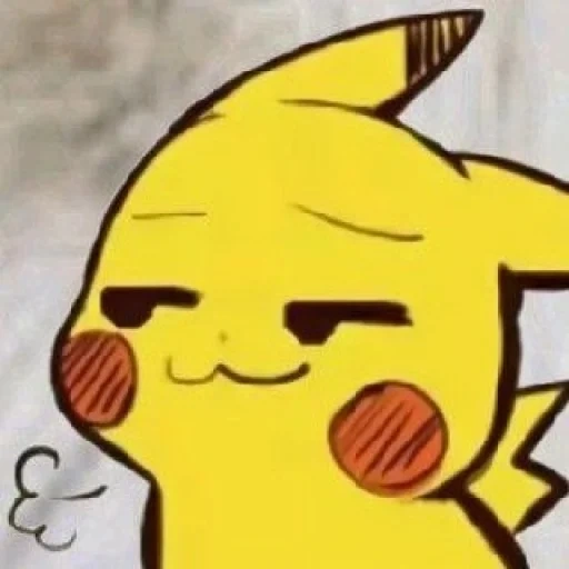 anime, pikachu, pikachu caste, emoji pikachu, pokemon drawings