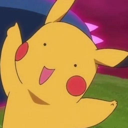 pikachu, pikachu pokémon, embarrassé par pikachu, pokémon sourit, pikachu bat le courant