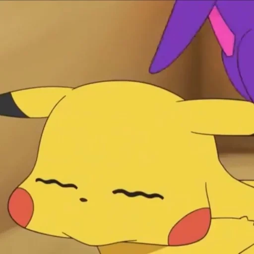 picachu, pokemon, animação picchu, monstro de bolso pikachu, pikachu triste