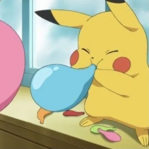 pikachu, pokemon, pokemon cute, buizel pokemon, pokemon happiness