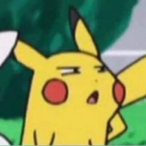 picachu, pokemon, picchu está confuso, monstro de bolso pikachu, pokemon é fofo