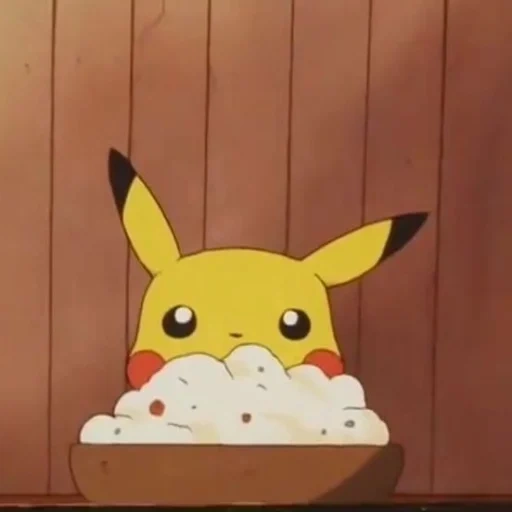 pikachu, pokemon, picachu eats, pikachu pokemon, pokemon cute
