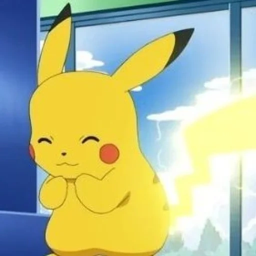 pikachu, pikachu sparks, serangan pikachu ash, pokemon musuh pikachu, pokemon yang memotong di bawah pikachu