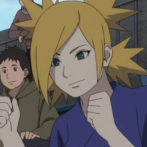 temari boruto, temari nara boruto, naruto generasi berikutnya, rambut tergerai temari boruto