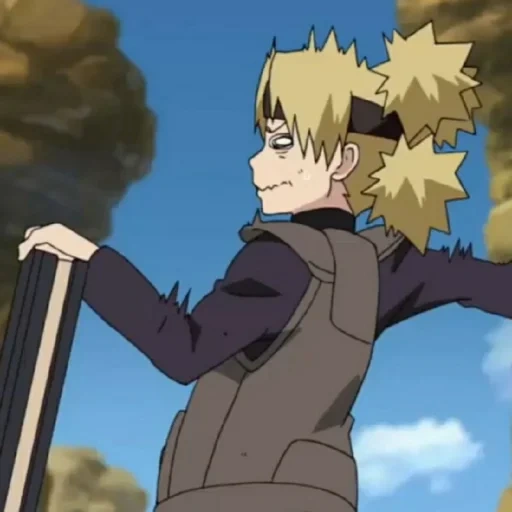 naruto, temari naruto, écran naruto temari, temari vs konohamaru, naruto springs