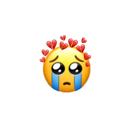 risonho, sad emoji, smiley está triste, implorando emoji, emoticon soluçando