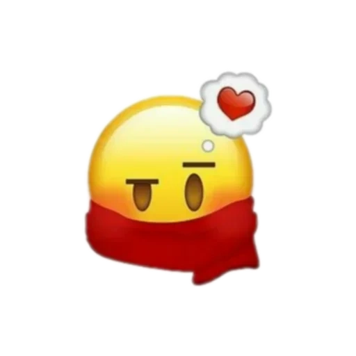 emoji, emoji ist süß, emoji herz, zufälliger emoji, emoji mit herzensgesicht