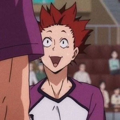 teldo, haikyuu, tendo satori, tendou satori, tendo bald volleyball