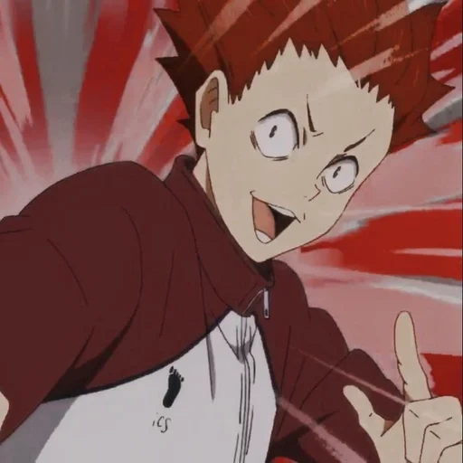 haikyuu, tendo satori, anime haikyuu, tendou satori, karakter anime