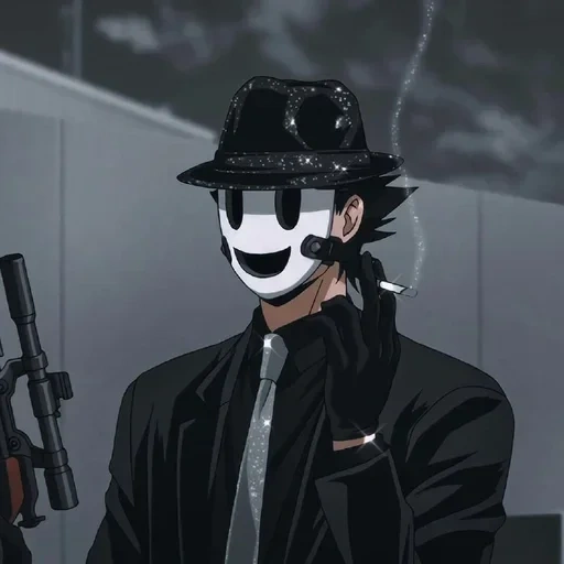 anime, anime del tiratore scelto, personaggio di anime, mister sniper anime, tianku xin pan maschera sniper altezza full