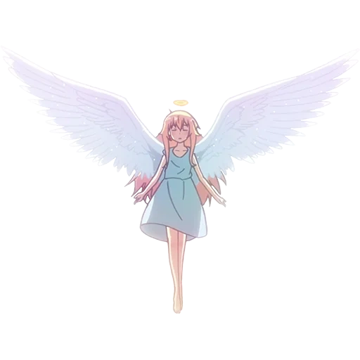 ange, ange ange, l'ange est une colombe, fille anime ange, fille letka lettley