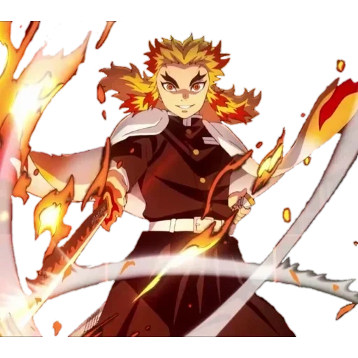 anime, anime, karakter anime, rengoku kedzhiro, kimetsu no yaiba demon slayer