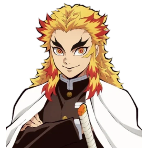 rengoku, kyojuro rengoku, legend samurai di uova, blade kudzhuro rengoku, demon slayer kimetsu no yaiba