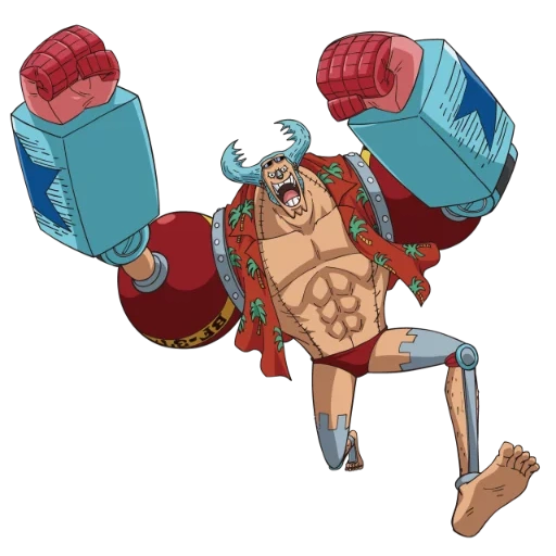 frankie van, one piece franky, the height of frankie van pease, van pease robot frankie, van peas frankie flyer