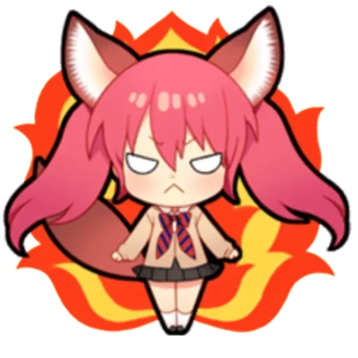 tera, chibi, anime, sanko san, personagens de anime