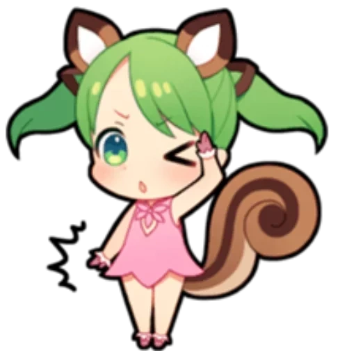 tara, anime, ter ds, le gardien de la malédiction de chibi