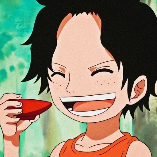 ás, luffy, uma pedaço, uma peça ás, one piece luffy