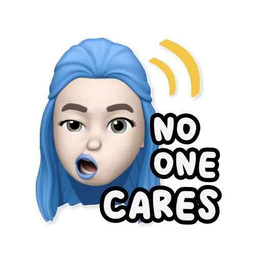 memoji, emoji, emoji, wanita muda, gadis memoji