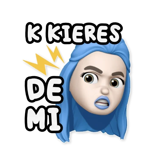 memoji, mujer joven, humano, chicas animoji, watsap con inscripciones